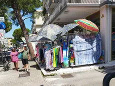 Un bazar lungo via Bafile