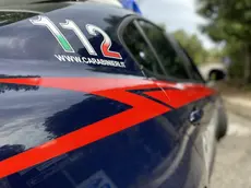 Intervenuti i carabinieri