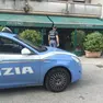 La polizia all'enoteca Verovino