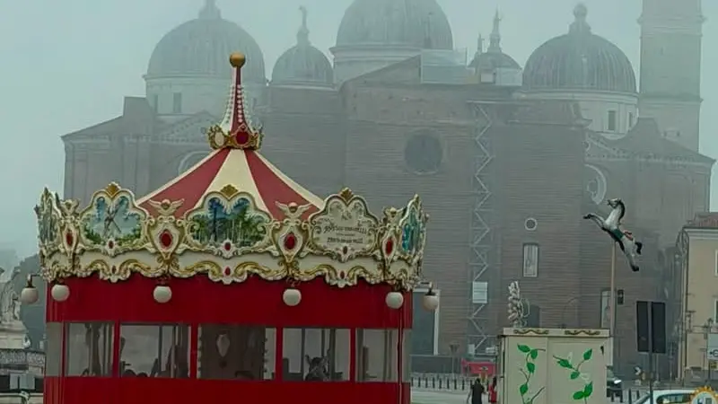 La nebbia in agosto a Padova