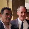 Firmino Vettori con l'ex presidente della Regione Luca Zaia