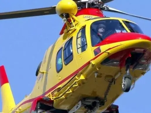Il ciclista è stato soccorso dal Suem 118