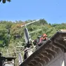 I vigili del fuoco al lavoro dopo il maltempo