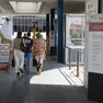 L'ingresso dell'ospedale di Treviso
