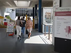 L'ingresso dell'ospedale di Treviso