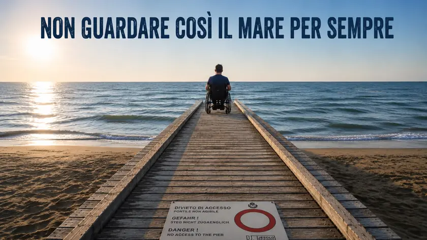 L'immagine realizzata dal consigliere Bison
