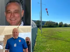 Modanese e Campaner, a destra il luogo dell'incidente