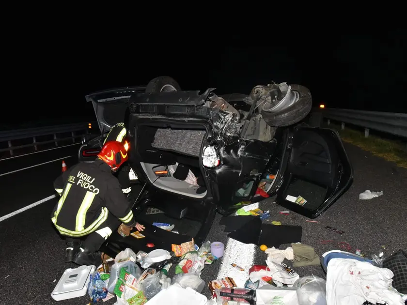 L'incidente in A27