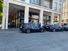 L'intervento dei carabinieri nel locale di via Roma, a Treviso