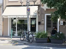 Il Barber shop in via Montello
