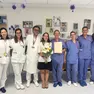 La neo dottoressa ha portato una copia della tesi alla Patologia Neonatale di Camposampiero