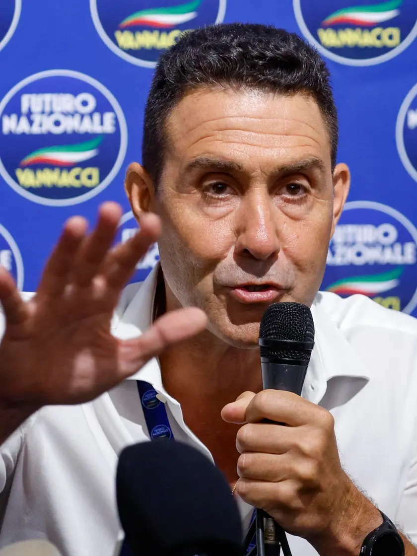 Il leader di Futuro Nazionale, Roberto Vannacci