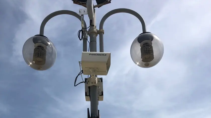 Telecamere in spiaggia a Jesolo