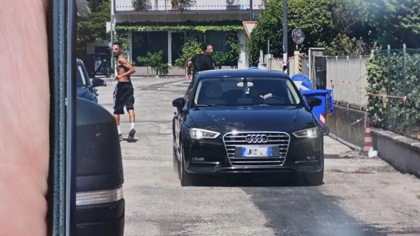 La fuga dopo l'aggressione