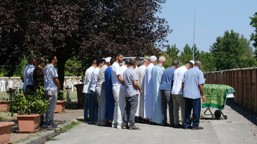 Il funerale del piccolo Yahya Mohammadi