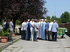 Il funerale del piccolo Yahya Mohammadi