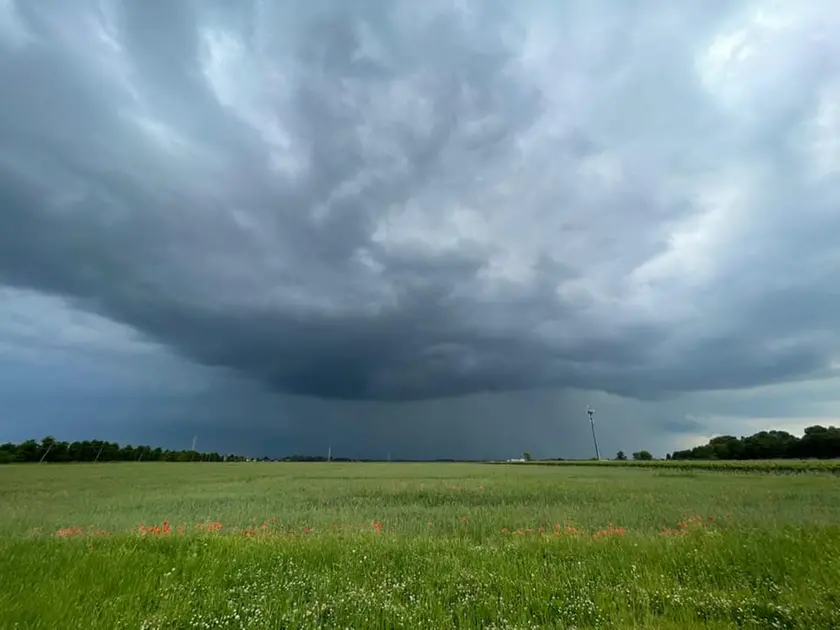 Dopo settimane di caldo intenso in arrivo temporali a Nordest