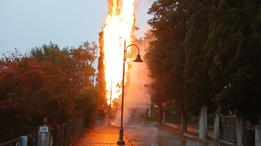 Maltempo nella Marca: Falzè resta al buio