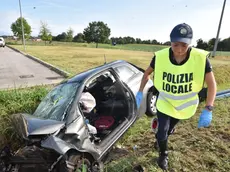 L'incidente stradale a Castelfranco