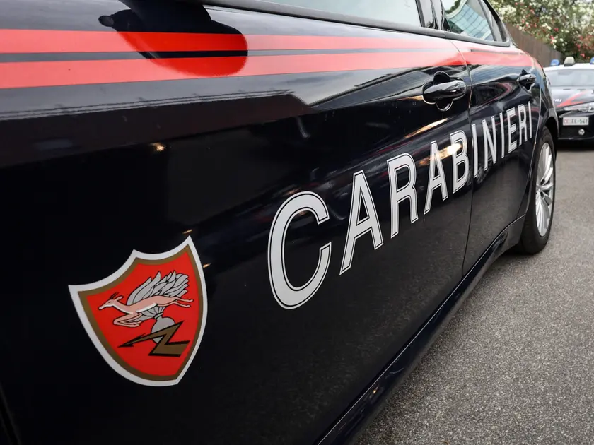 I carabinieri hanno arrestato l'uomo in flagranza