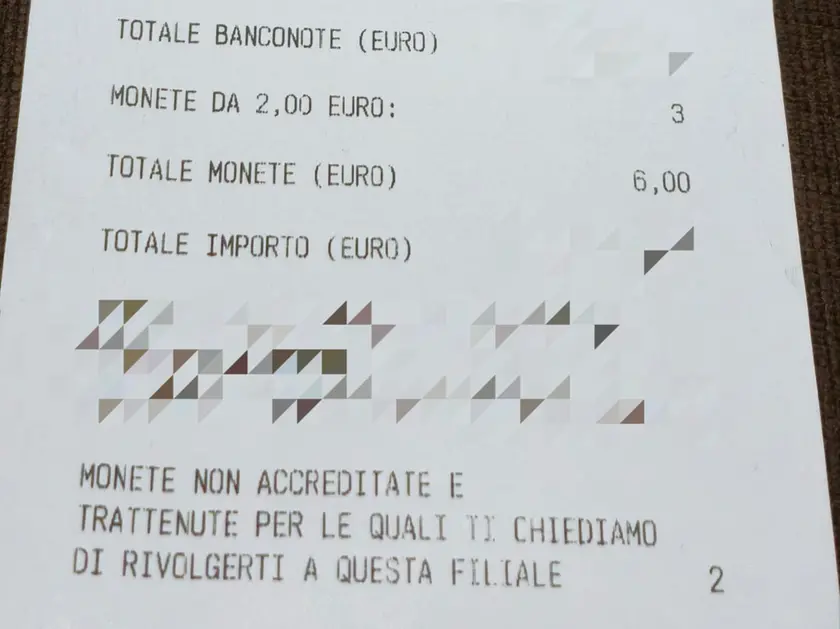 Monete da due euro sospette trattenute a Conegliano