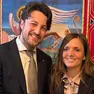 L'assessore Paola Roma con il presidente della Regione Veneto Alberto Stefani