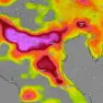 Previsioni Meteo: temporali. Fonte Windy