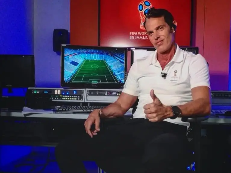 Andrea De Marco, ex arbitro di Serie A e oggi commentatore tecnico di Mediaset
