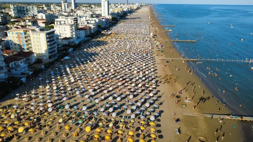 Jesolo visto dall'alto