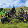 La squadra che ha salvato il cane (Credit: Vdf)