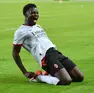 L'esultanza di Alphadjo Cissè contro il Torino