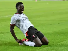 L'esultanza di Alphadjo Cissè contro il Torino