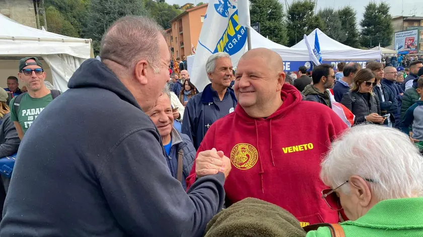 Roberto Marcato a Pontida