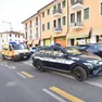 L'intervento della polizia locale e del Suem 118 a Vittorio Veneto