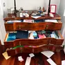 La casa svaligiata dai ladri a Treviso