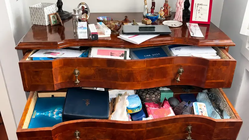 La casa svaligiata dai ladri a Treviso