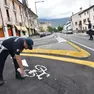 Il punto in cui l'80enne è stato investito