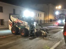 Lavori sul cavalcavia della stazione a Treviso
