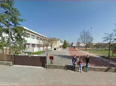 La scuola media di Preganziol, in via Manzoni