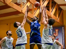 Un momento della partita