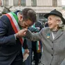 Imelda Reginato e il sindaco di Treviso Mario Conte