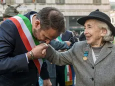 Imelda Reginato e il sindaco di Treviso Mario Conte