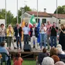 Elly Schlein sul palco della Festa Democratica dello scorso anno a Fiera