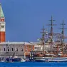 La Amerigo Vespucci nel bacino di San Marco