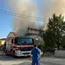 L'incendio a Oderzo