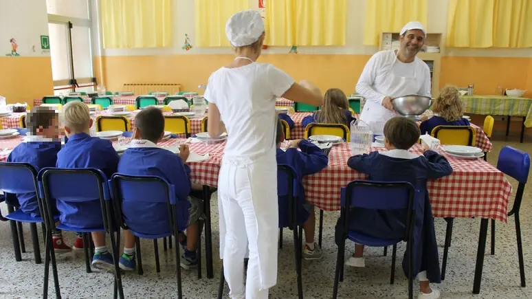 Una mensa scolastica
