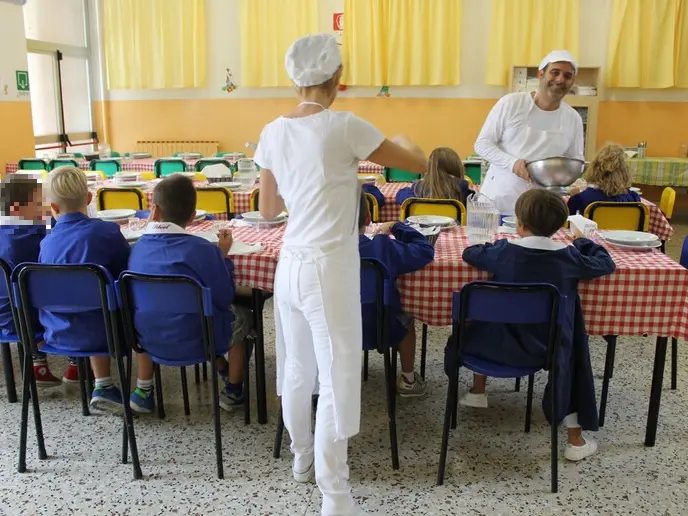 Una mensa scolastica