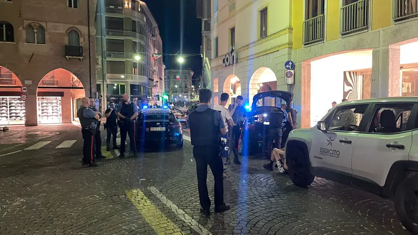 Controlli in centro a Treviso
