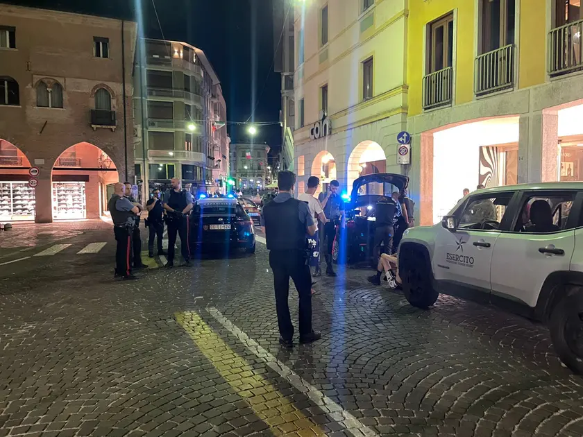 Controlli in centro a Treviso