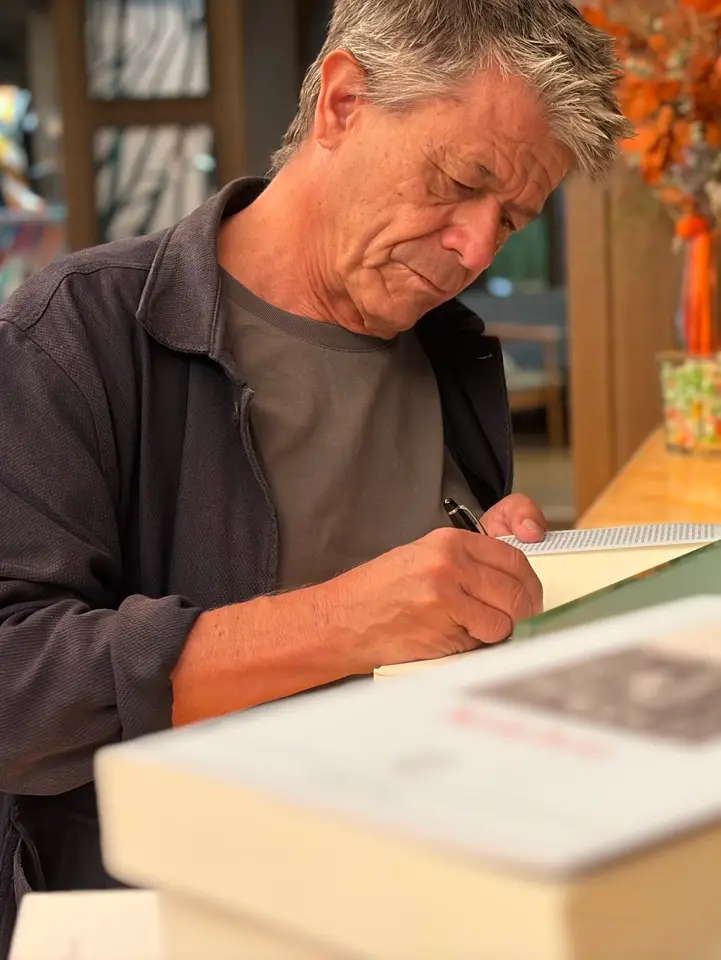 Emmanuel Carrère a Cortina per “Una Montagna di Libri”